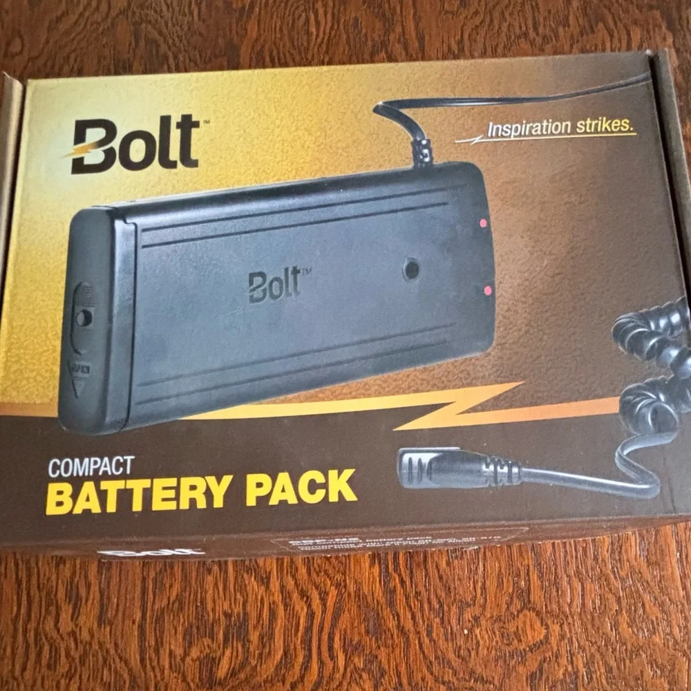 Black Compact Battery Pack